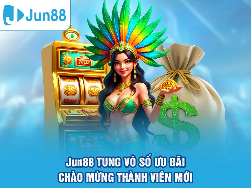 Trải nghiệm ưu đãi chào mừng thành viên mới tại Jun 88 - Giới thiệu Jun88